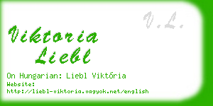 viktoria liebl business card